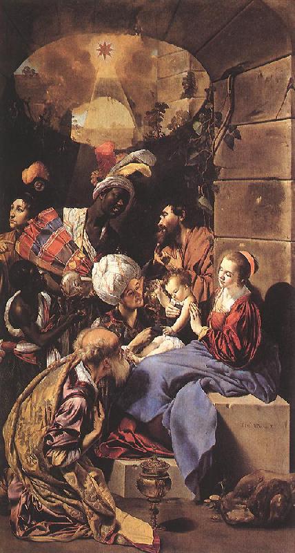MAINO, Fray Juan Bautista Adoration of the Kings g France oil painting art